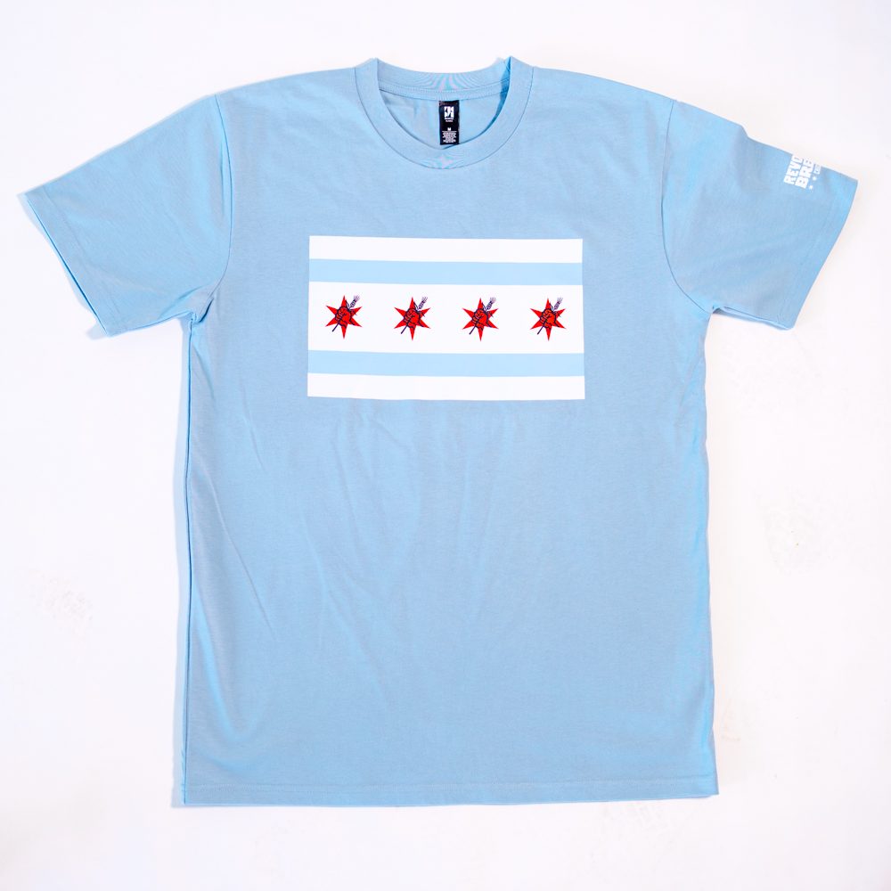 Chicago Flag T-Shirt t-shirt from Revolution Brewing