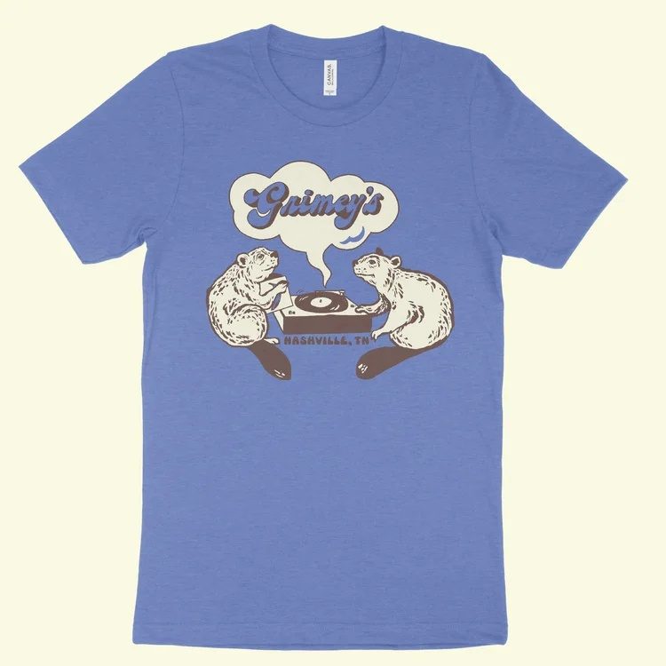 Grimey's Beaver Shirt t-shirt from Grimey's New & Preloved Music