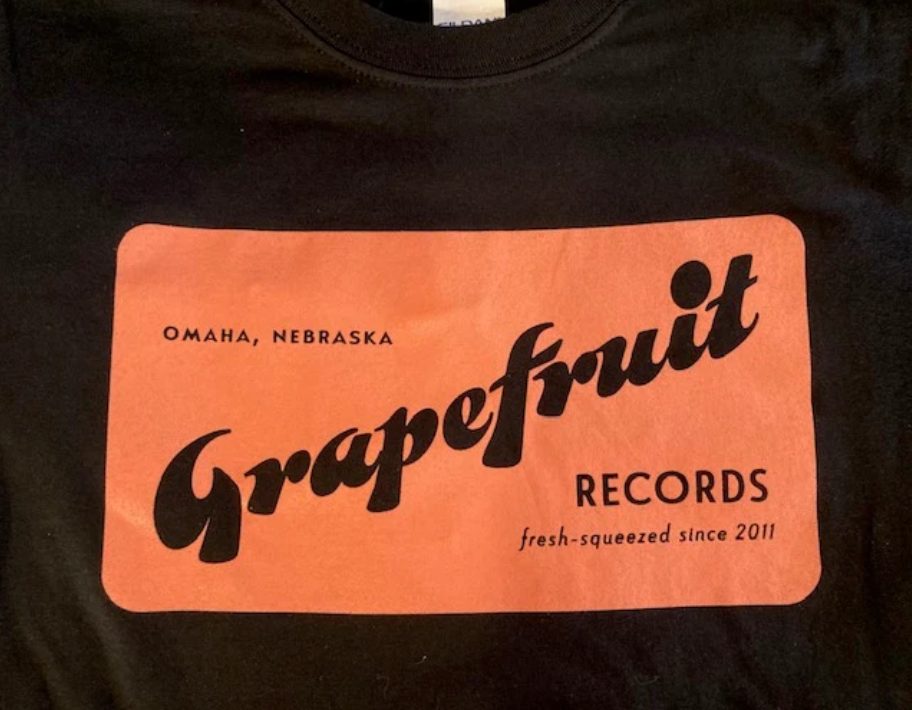 Grapefruit Records Black T-Shirt t-shirt from Grapefruit Records