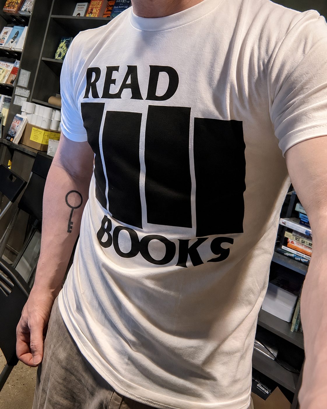 Read Books Tee t-shirt from Print: A Bookstore