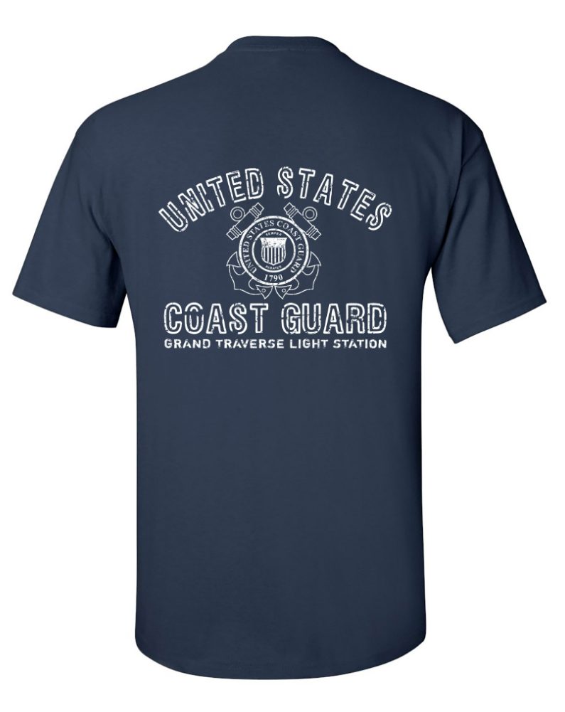 USCG Grand Traverse Light Station T-Shirt t-shirt from Grand Traverse Lighthouse Museum