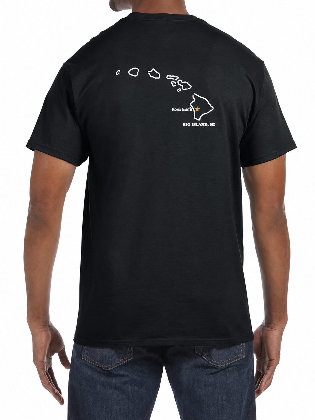Kona Earth Black T-Shirt t-shirt from Kona Earth